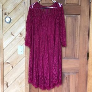Torrid lace dress size 16